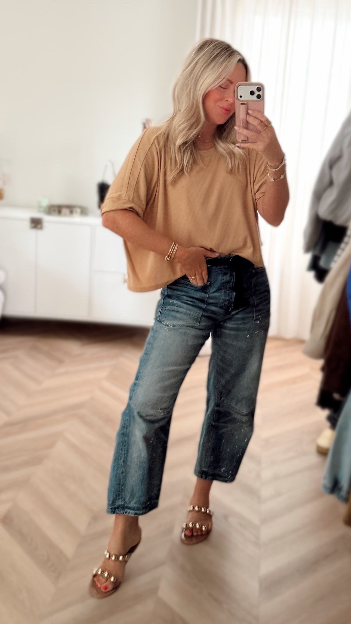 All tts. Jeans are roomy. 



#LTKSaleAlert #LTKootd #LTKSeasonal