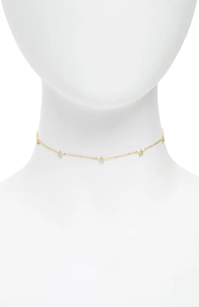 Argento Vivo Pavé Star Choker Necklace | Nordstrom