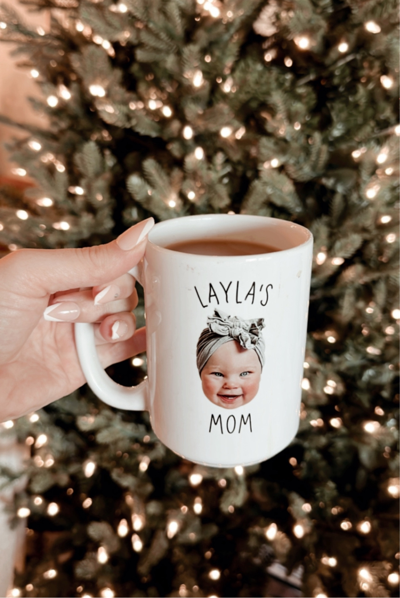 The cutest personalized gift idea- for mom, for dad, for your in laws, grandma and grandpa 🫶🏼🫶🏼 put your baby’s face on there 

#LTKGiftGuide #LTKHoliday