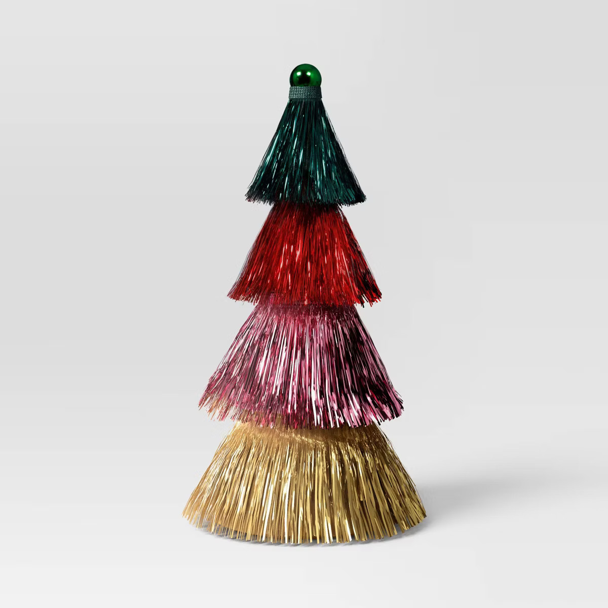 10.75" Christmas Tinsel Multicolor Tree Décor - Wondershop™ | Target