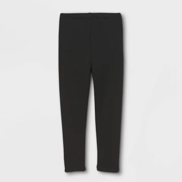 Toddler Girls' Solid Cozy Lined Leggings - Cat & Jack™ | Target