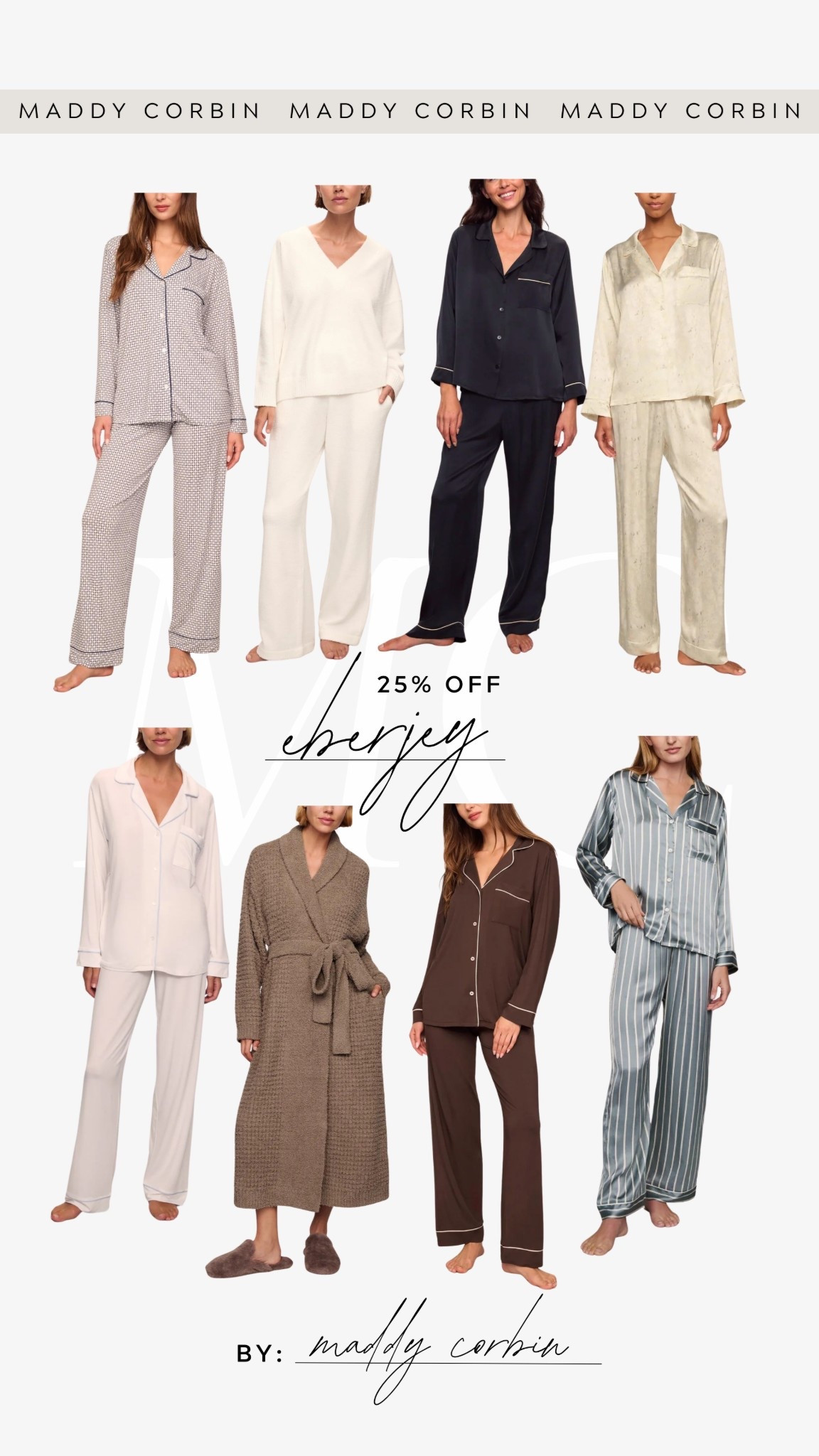 Eberjey [aka my favorite pj brand of ALL TIME] is having 25% off site wide! ☁️

#LTKgrwm #LTKmorningroutine #LTKCyberWeek