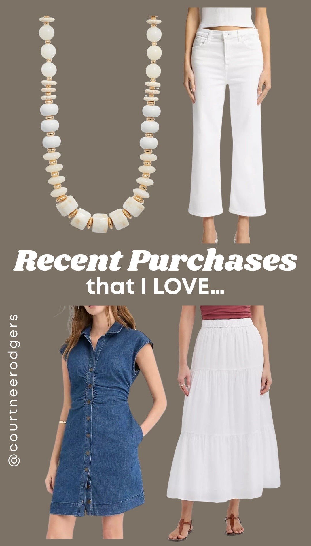 Recent Purchases that I LOVE! Size small skirt, size small dress, size 27 jeans 

Spring fashion, new arrivals

#LTKootd #LTKmomlife #LTKdayinmylife