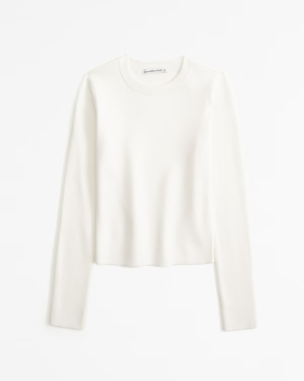 Slim Crew Sweater Top | Abercrombie & Fitch (US)