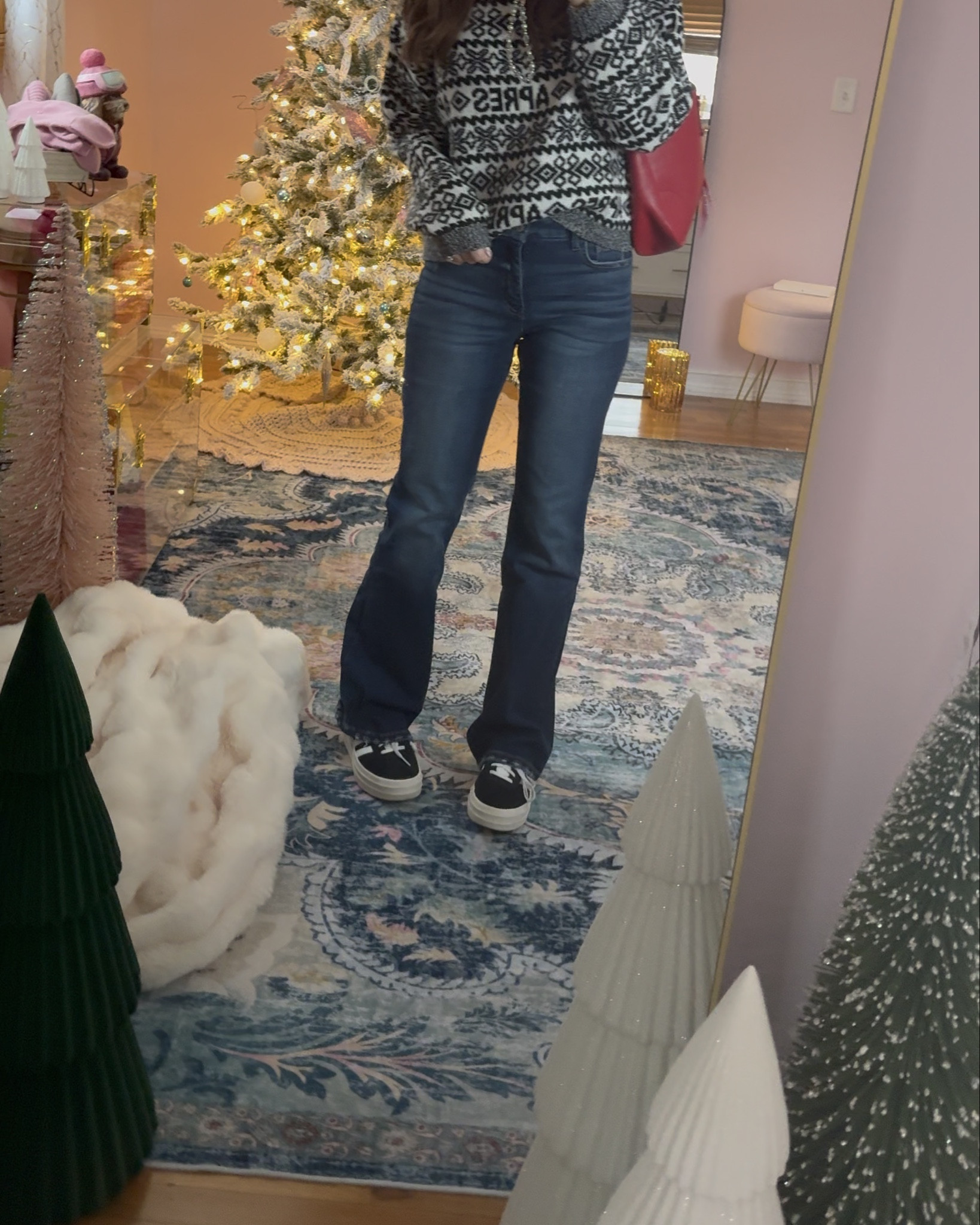 Sweater and jeans | flare jeans | target finds | high rise denim 

#LTKSeasonal #LTKFindsUnder100 #LTKStyleTip