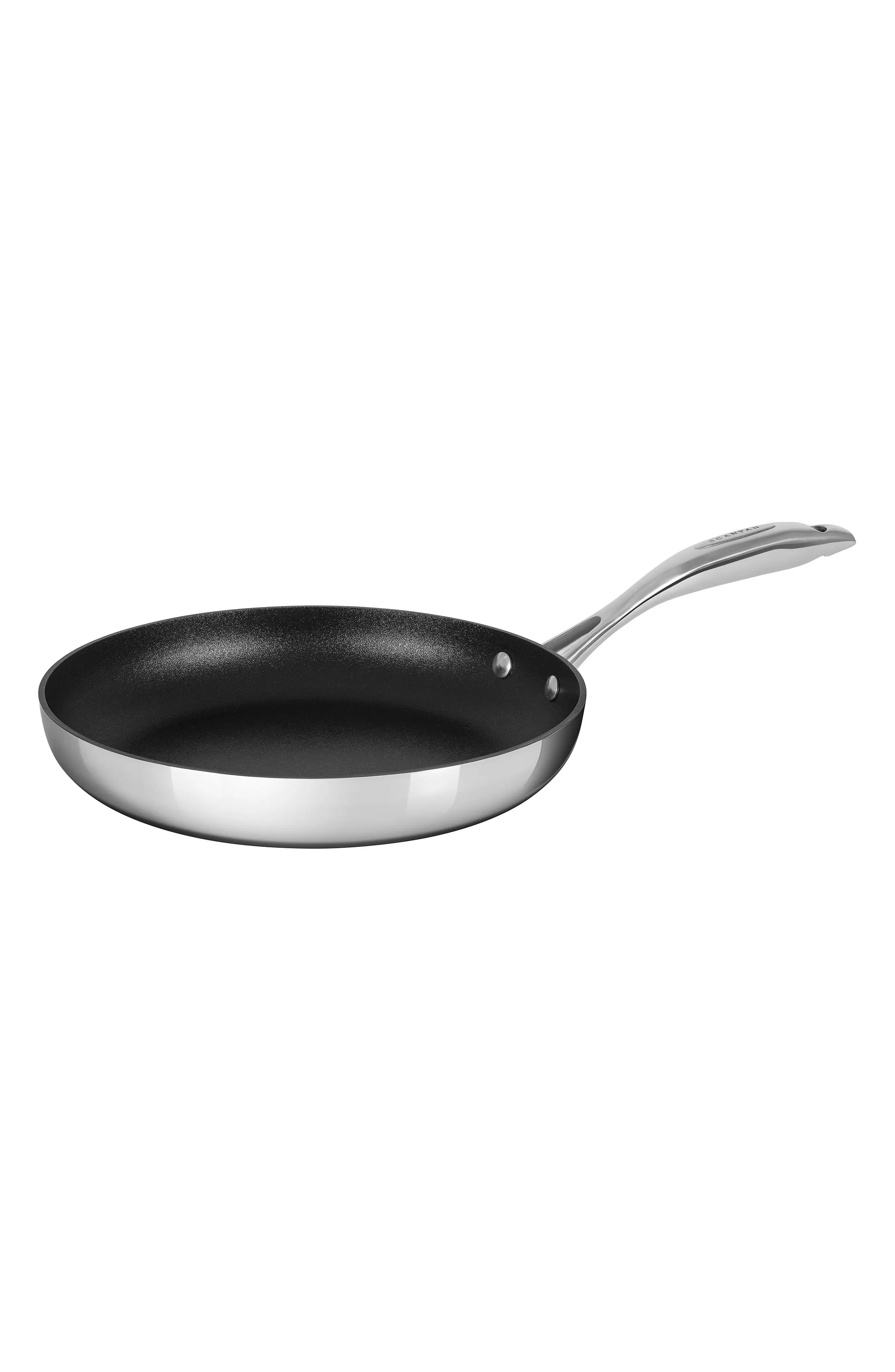 Scanpan HaptIQ 11-Inch Stainless Steel Fry Pan in Silver at Nordstrom | Nordstrom