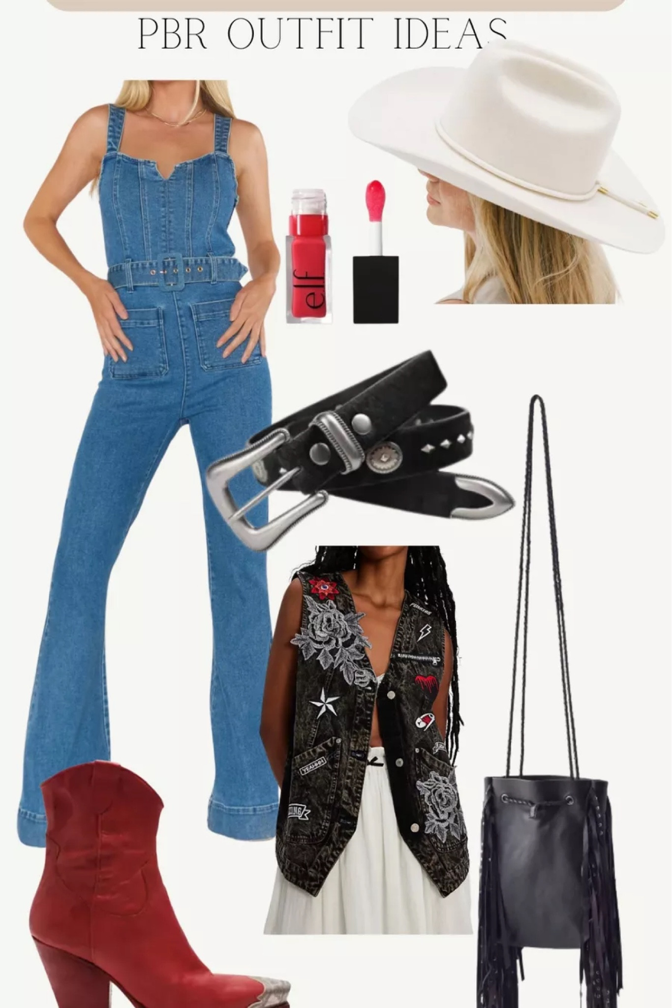 Rodeo outfit ideas - western fashion - denim romper - denim jumper - vest - western fashion - country concert outfit idea - fall outfit - Nashville outfit - business - 

#LTKSaleAlert #LTKFindsUnder50 #LTKFindsUnder100