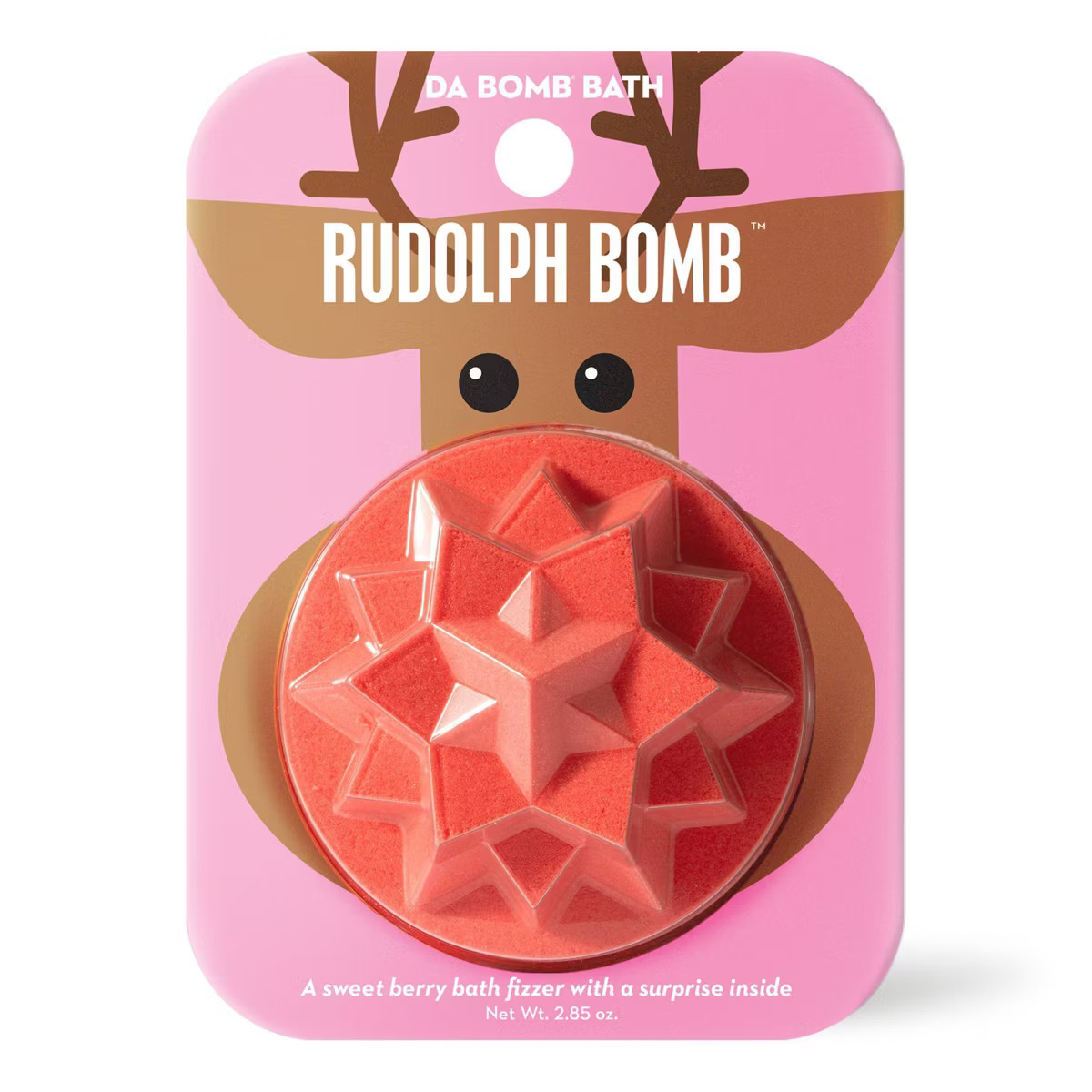 Da Bomb Bath Fizzer Star Rudolph Bath Bomb - 2.85oz | Target