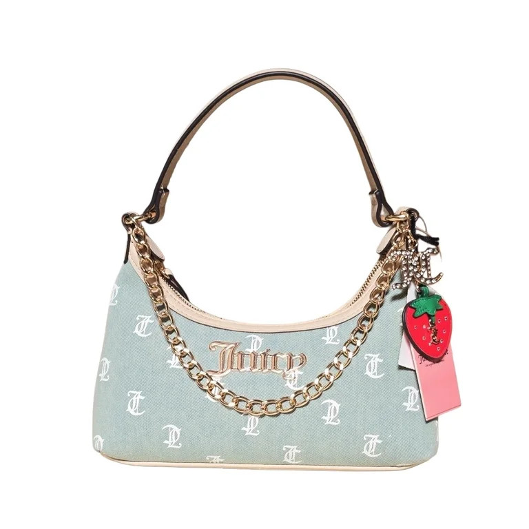 Juicy Couture Denim Days Hobo LT Washed Shoulder Bag - NWT | Walmart (US)