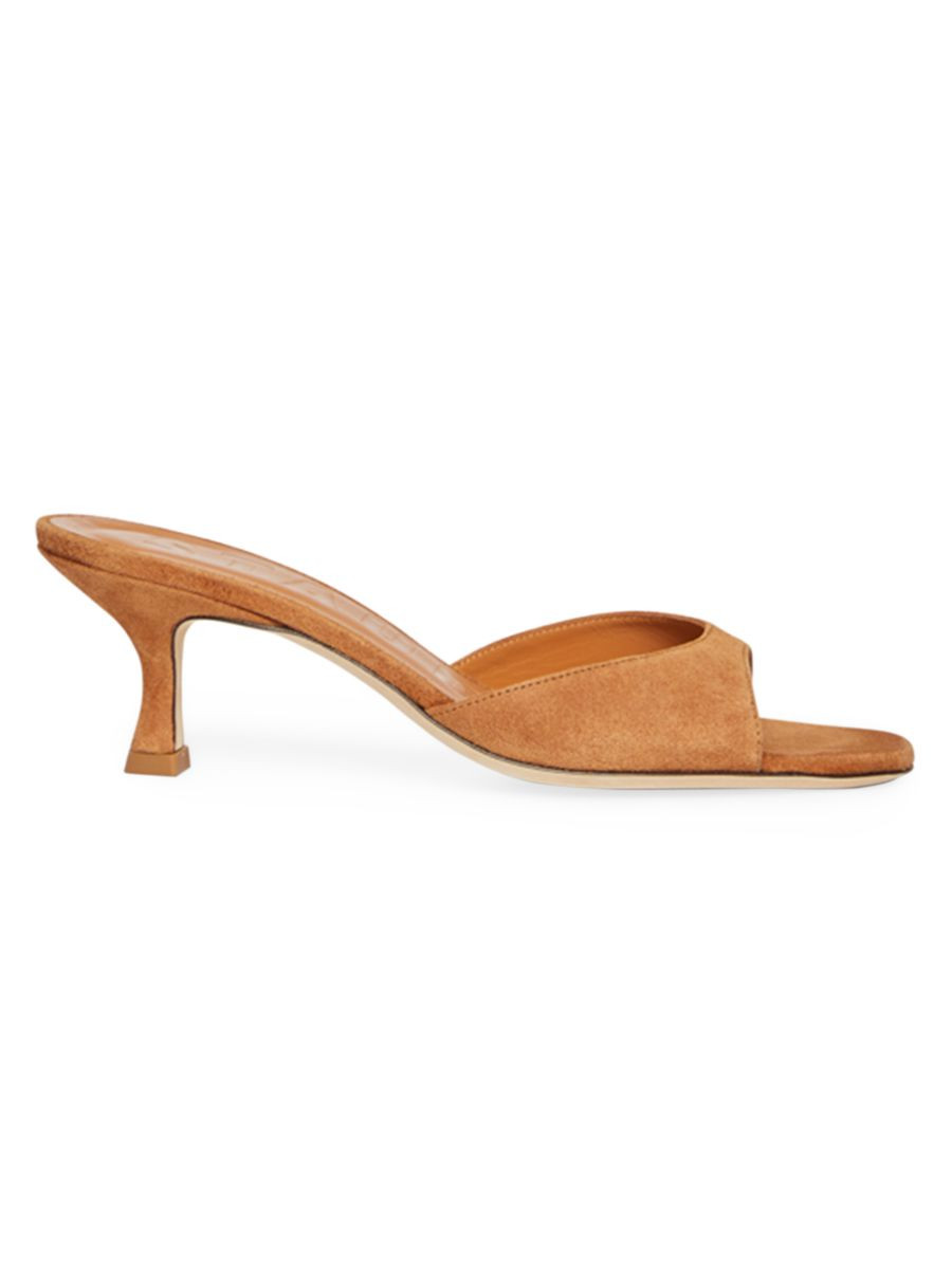 Brigitte Leather Mules | Saks Fifth Avenue