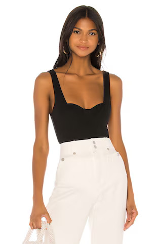 Aiden Bodysuit in Black | Revolve Clothing (Global)