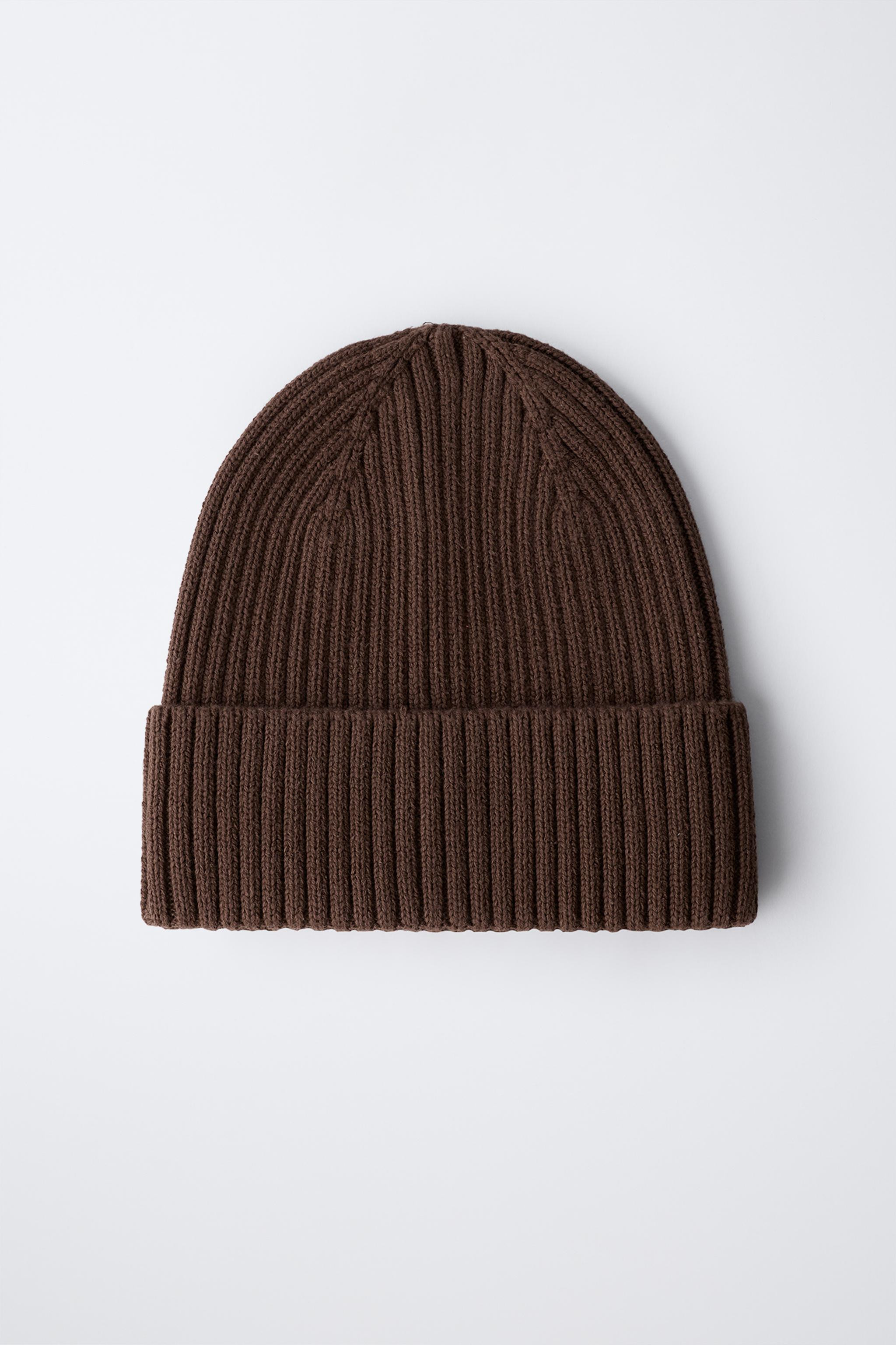 PLAIN KNIT HAT | Zara US