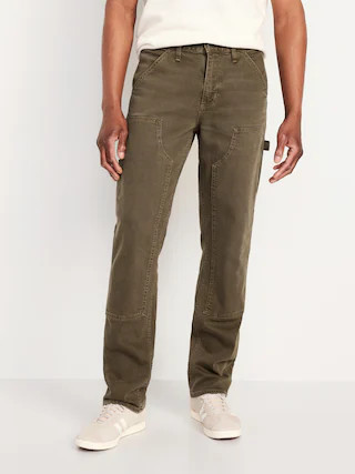 90’s Straight Built-In Flex Workwear Carpenter Jeans | Old Navy (US)