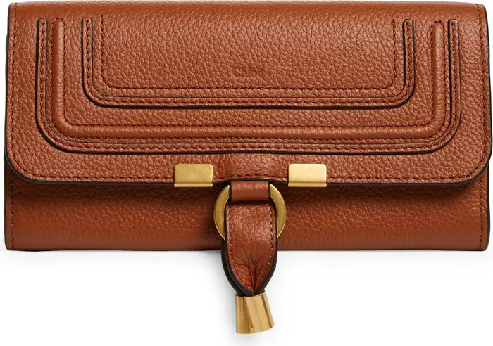 Chloé Marcie Leather Long Wallet | Nordstrom | Nordstrom