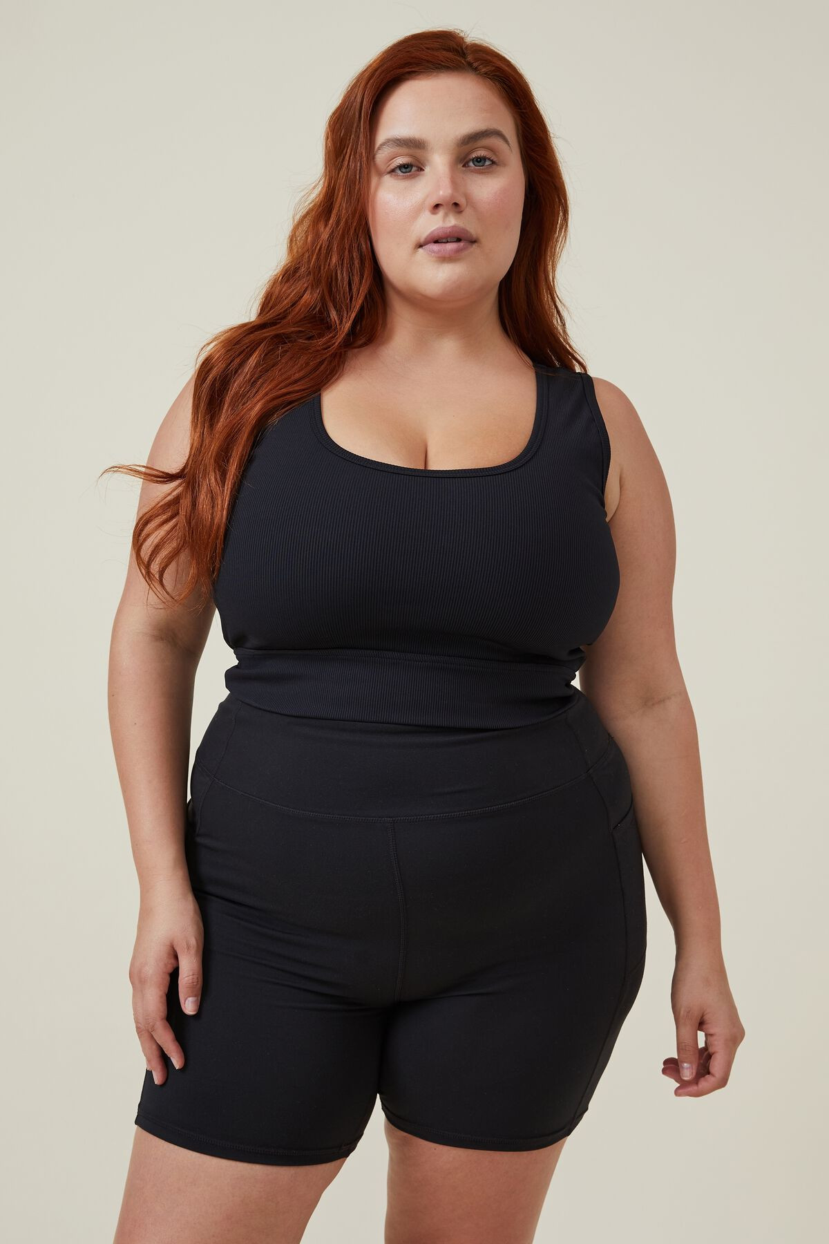 Curve Active Rib Crop Tank | Cotton On (US)