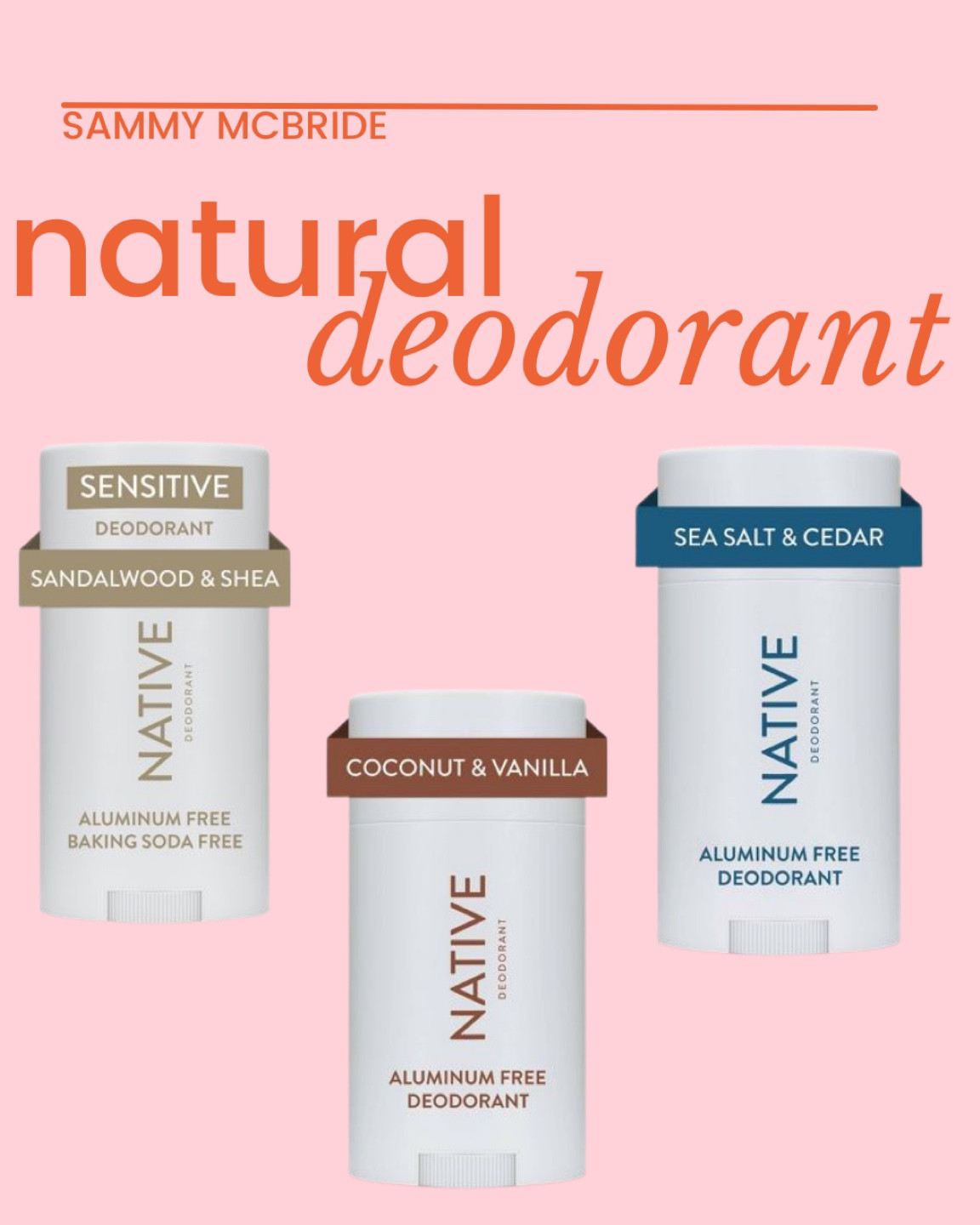 Have you tried Native?! I was on the hunt for a cleaner deodorant and finally gave Native a try! Scents are great, feels good on the skin & lasts all day!! 

#LTKbeauty