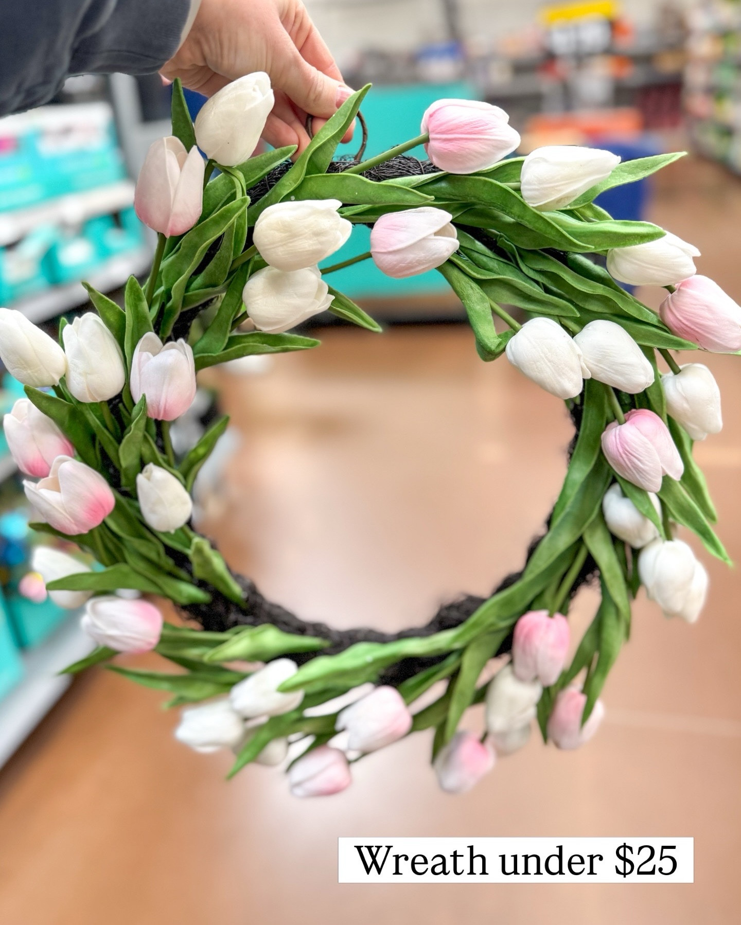 Easter decorations that look high-end but are not!  Spring wreath, flocked bunnies and eggs, decorative art for the countertop. So many new cute home finds on a budget! 

#LTKSeasonal #LTKHome