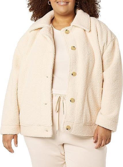 Amazon Aware Women's Recycled Polyester Sherpa Jacket | Amazon (US)