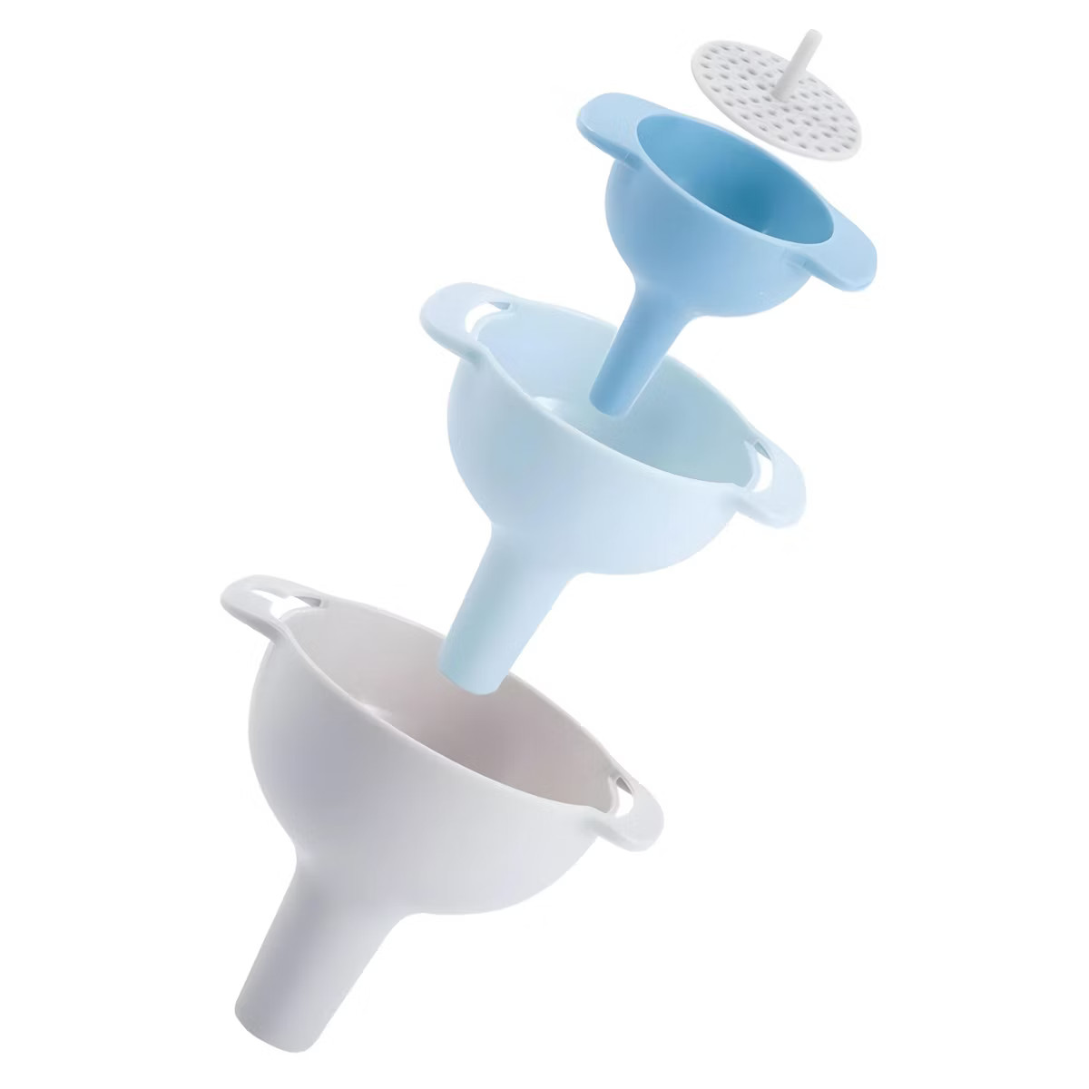 Kitcheniva Kitchen Funnel Set With Detachable Strainer 3 Pcs | Target