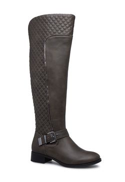 AMY QUILTED FLAT BOOT | ShoeDazzle