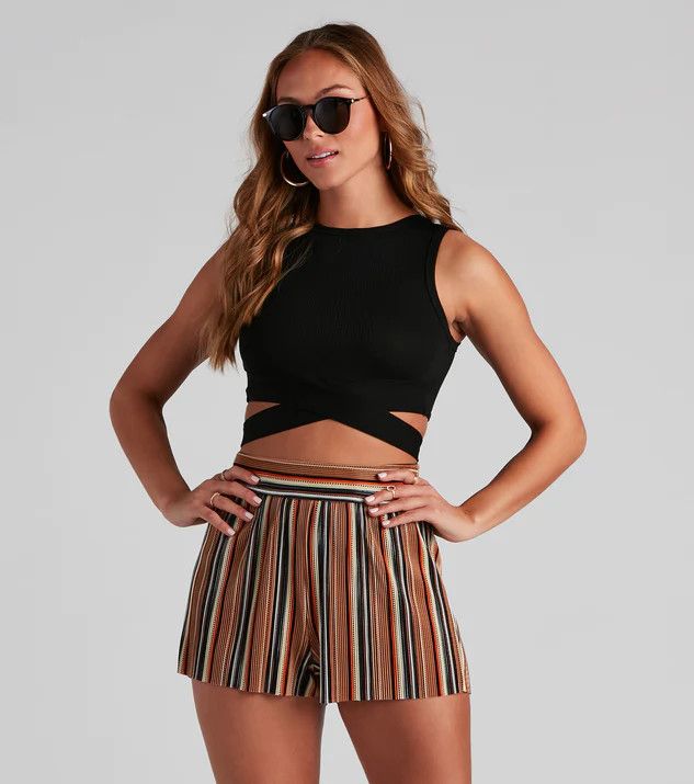 Wrapped In Chic Crop Top | Windsor Stores