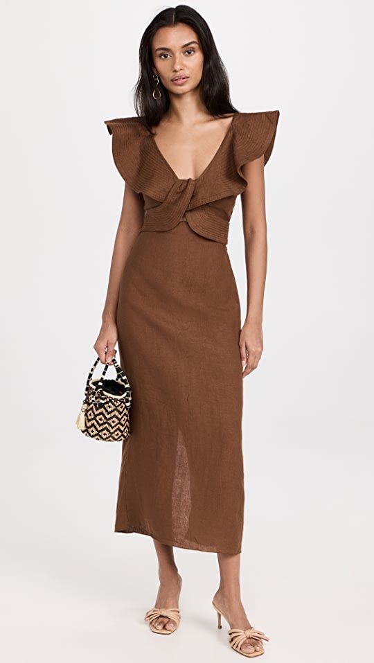 Johanna Ortiz Kilimanjaro Midi Dress | SHOPBOP | Shopbop