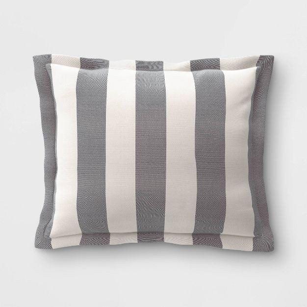 Cabana Stripe Outdoor Deep Seat Pillow Back Cushion DuraSeason Fabric™ - Threshold™ | Target