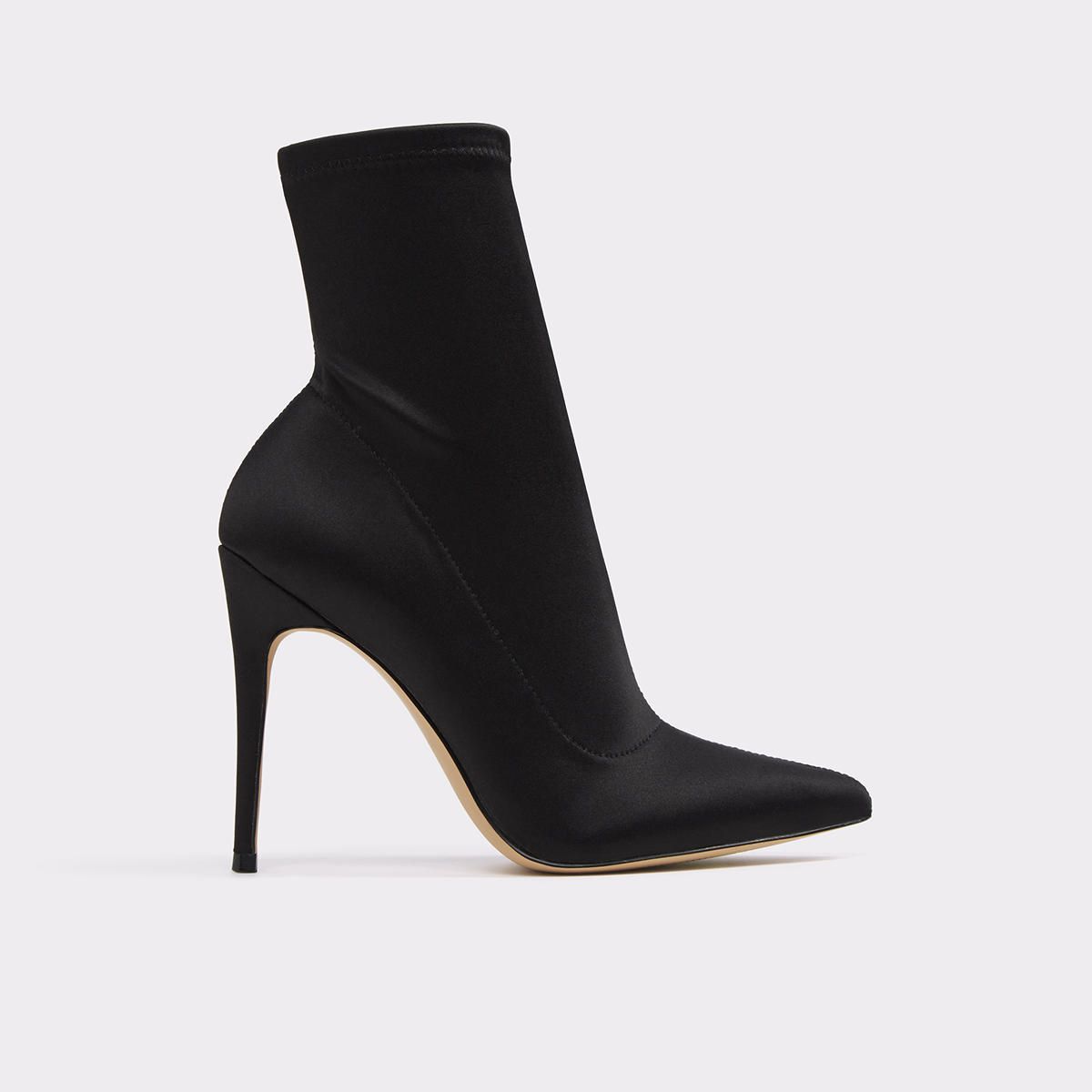 Cirelle Black Satin Women's Dress boots | Aldo Shoes (US)