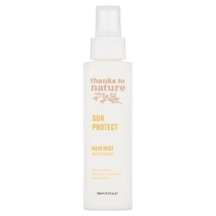 Sun and Heat Protection Spray for Hair, Lightweight Hair Care that Prevents Breakage, Reduces Fri... | Amazon (US)