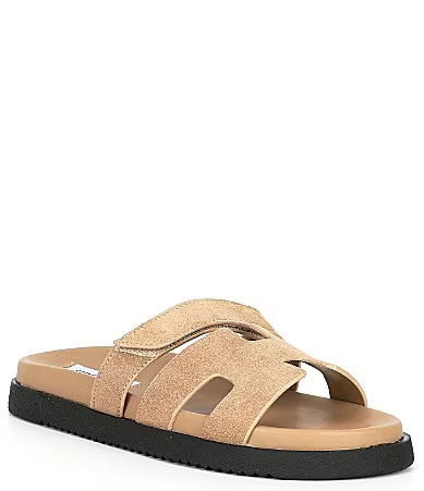 Steve Madden Mayven Suede Slide Sandals - 6.5 | Dillard's