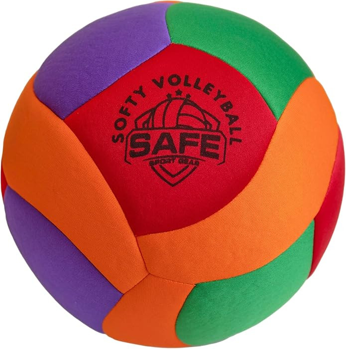 Softy Volleyball - Super Soft Designed for Pain-Free Play - Awesome Kids Indoor Ball with a Reali... | Amazon (US)