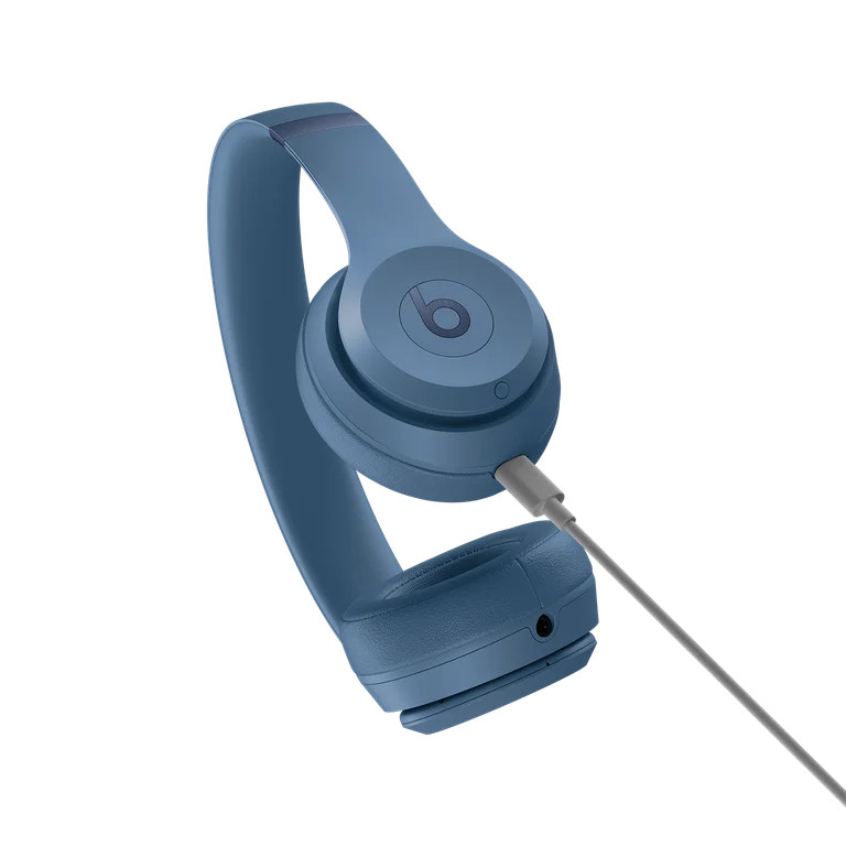 Beats Solo4 Wireless Headphones - On-Ear Wireless Headphones - Slate Blue - Walmart.com | Walmart (US)