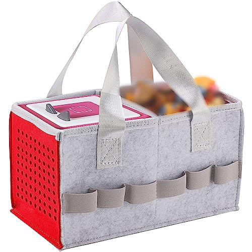 MEILADY-X Case for Toniebox Starter Set - Bag for Tonies Box Kids Hard Case with Handle | Portable Travel Portable Carry Case for Toniebox Starter Set Compatible with Tonies Figure (Red) | Amazon (US)