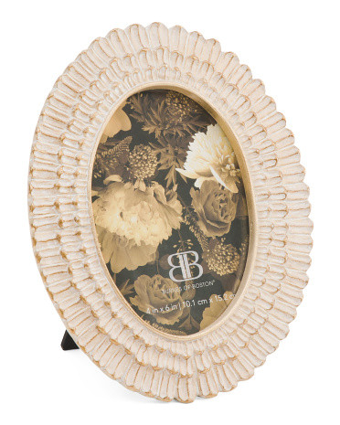 4x6 Layered Oval Table Top Picture Frame | TJ Maxx