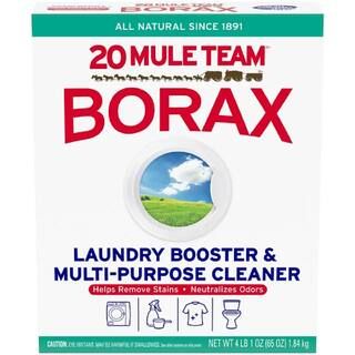 20 Mule Team 65 oz. Borax Laundry Additive/Cleaner Fabric Softener 2340000201 - The Home Depot | The Home Depot