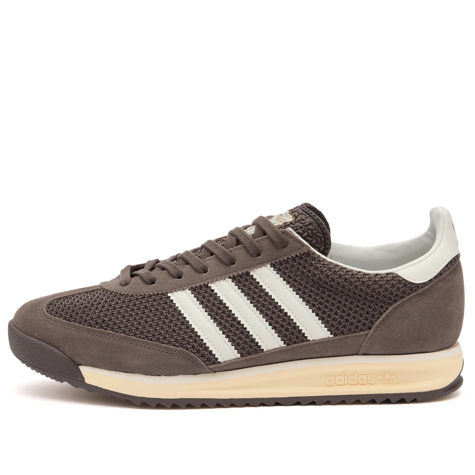 Adidas Men's SL 72 RS Sneaker in Earth Strata/Off White/Warm Vanilla, Size UK 5.5 | END. Clothing