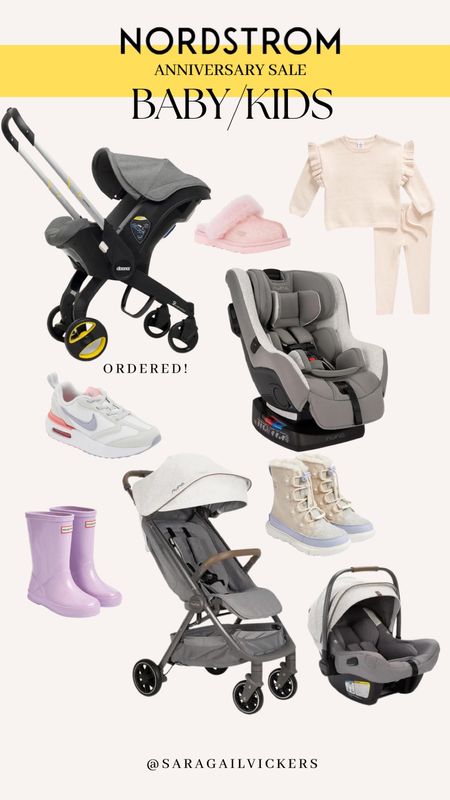 Baby/kids favorites from the Nordstrom sale. I ordered the doona. Definitely going to be the first to sell out. It never goes on sale! Nuna is always such a good deal too! Love the travel system 

#LTKxNSale #LTKunder100 #LTKunder50