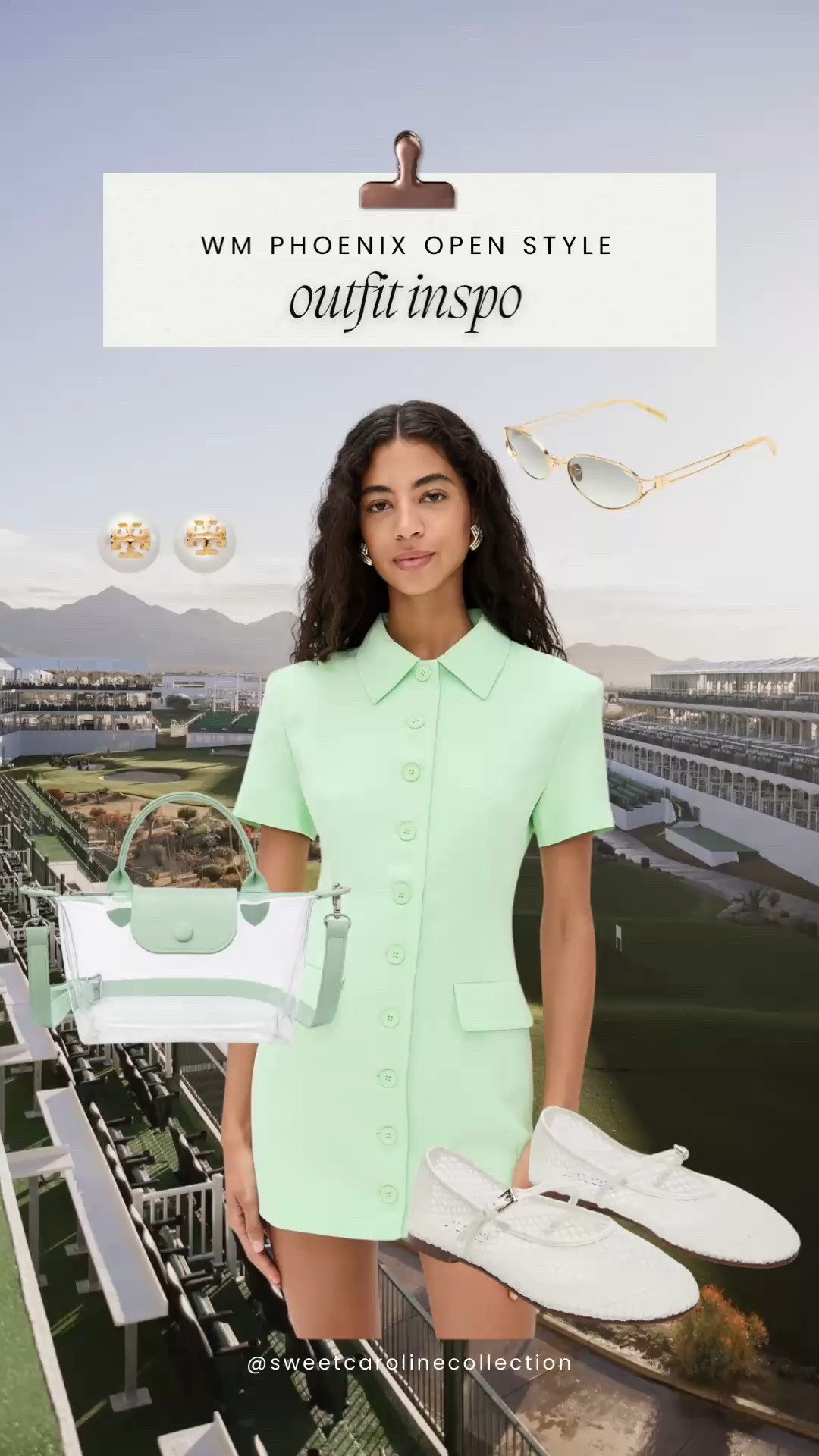 WM Phoenix Open outfit inspo ⛳️

Arizona, waste magagement, preppy, golf tournament, attire, style, revolve, sandals, Tory Burch, clear purse, sneakers, Golf, masters, cider, pookie, revolve, outfit inspo, pga tour, Lilly Pulitzer, aritzia, Abercrombie and fitch, odd muse London, Francesca’s, Anthropologie, tuckernuck, designer, beginning boutique, sunshine Tienda, lele sadoughi, active, classy, country club, French, gingham, picnic, summer, spring style, sale, best sellers, sweet Caroline collection 

#LTKStyleTip #LTKFindsUnder100 

#LTKSeasonal #LTKootd #LTKTravel