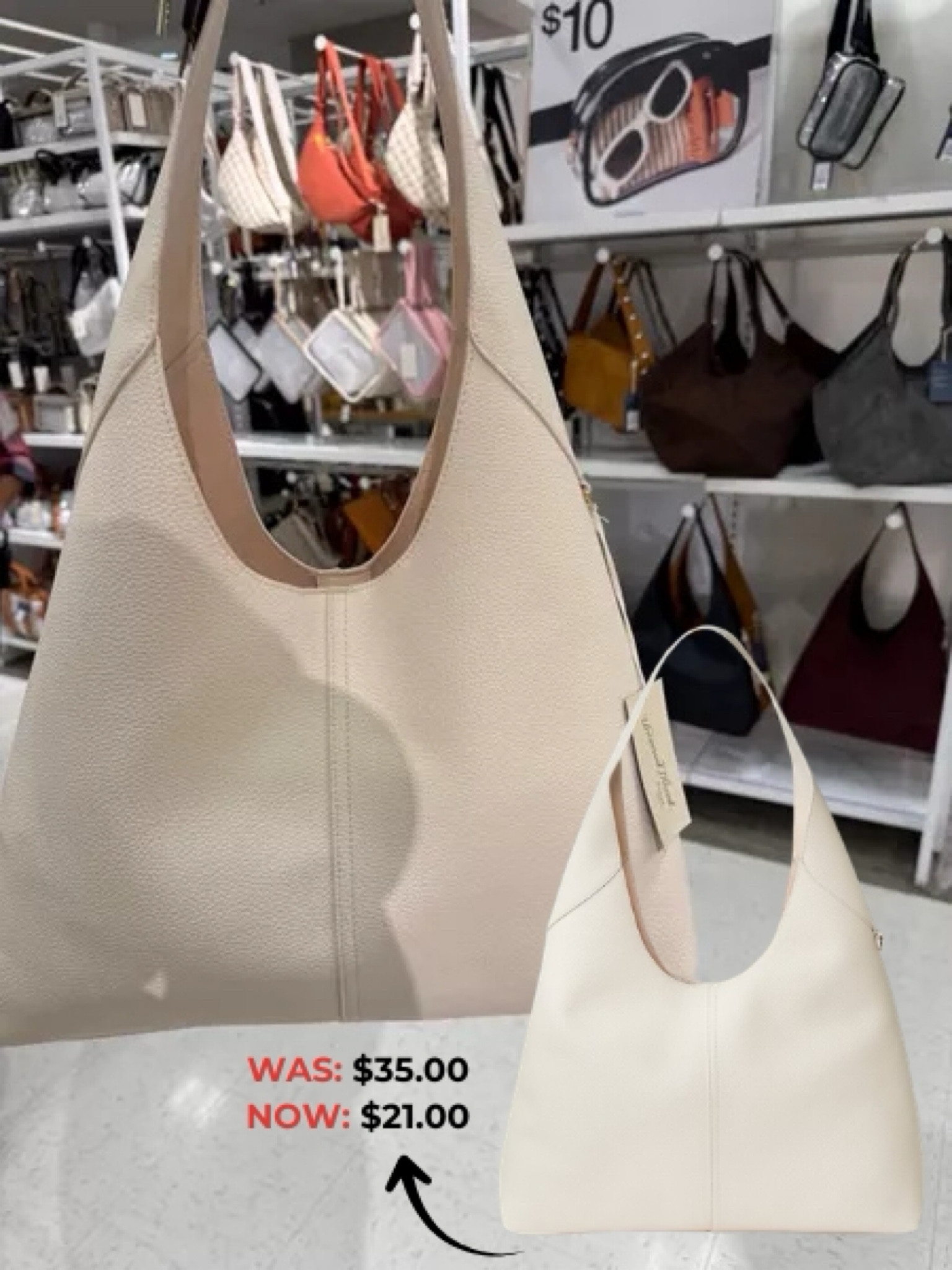 Affordable oversized shoulder bag that looks designer-inspired. Now on sale for $21. Perfect everyday neutral accessory for effortless chic styling. #LTKSale
#AmazonFinds
#TargetFinds
#AffordableFashion
#EverydayStyle
#NeutralAesthetic
#ShoulderBagStyle
#QuietLuxuryStyle
#FashionDeals
#LTKFashion

#LTKootd #LTKSaleAlert #LTKSeasonal