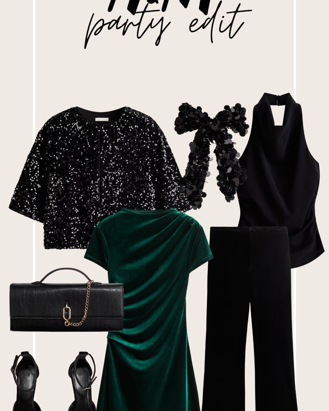 Shop new arrivals from the H&M party edit 