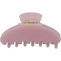 Luxury Pink Claw Clip for Women | Our Acetate Pink Hair Clip Feels Light, Looks Smooth and is Eas... | Amazon (US)
