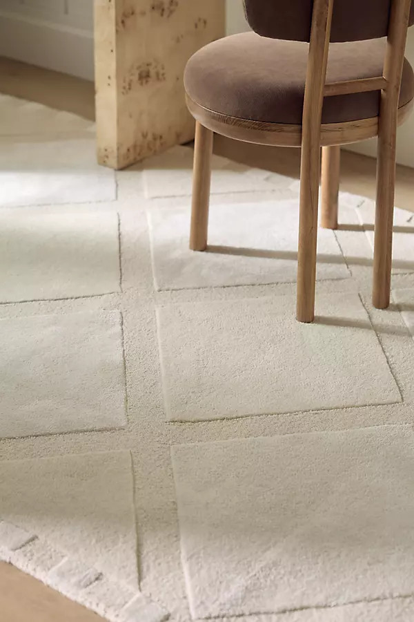 Hand-Tufted Adira Wool-Viscose Blend Rug | Anthropologie (US)