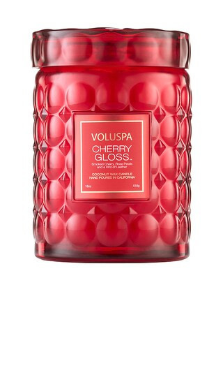 Voluspa Cherry Gloss Large Jar Candle in Beauty: NA. | Revolve Clothing (Global)