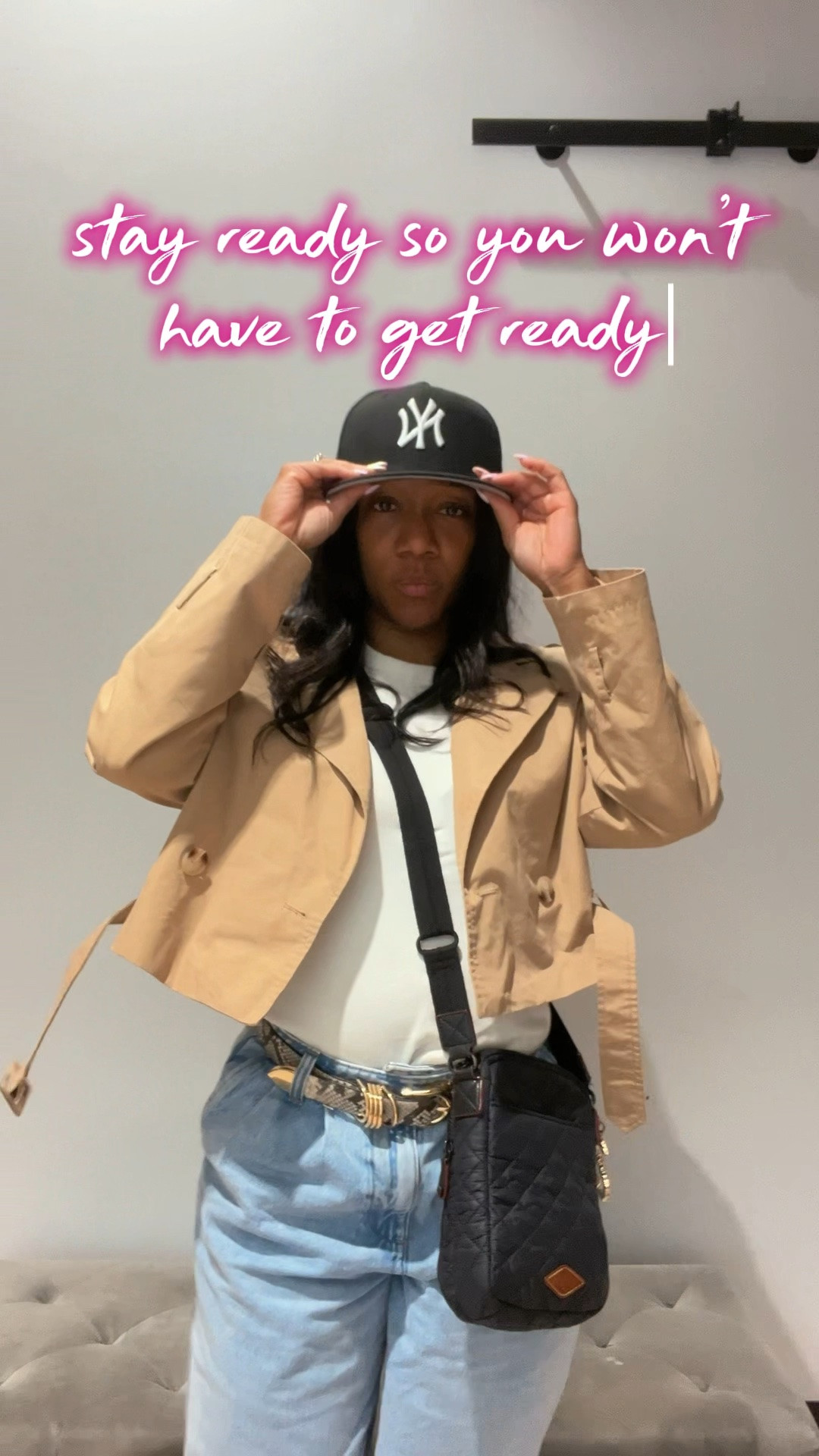 effortless is the goal and this outfit is proof you don’t have to spend a lot to look like you did. cropped trench, white tank, culottes, and sneakers — the formula is simple. the execution is everything. 🖤 shop this look through the link in my profile. 💅🏾

#LTKdayinmylife #LTKselfcare #LTKvlog