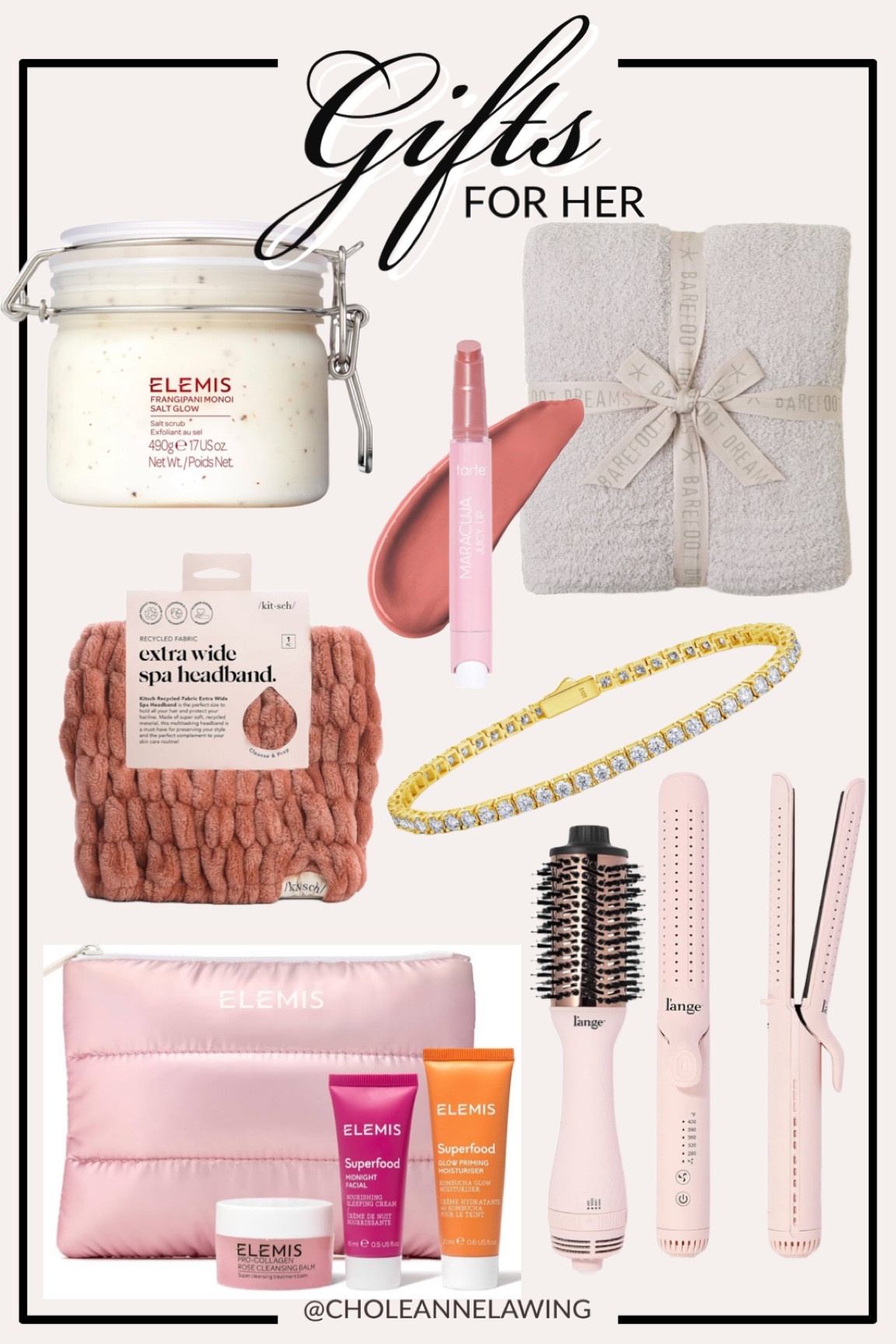 Amazon finds. Elemis. Elemis gift set. Barefoot dreams blankets. Blankets. Diamond tennis bracelet. Lange hair tools. Beauty head band. 

#LTKBeauty #LTKGiftGuide #LTKCyberWeek