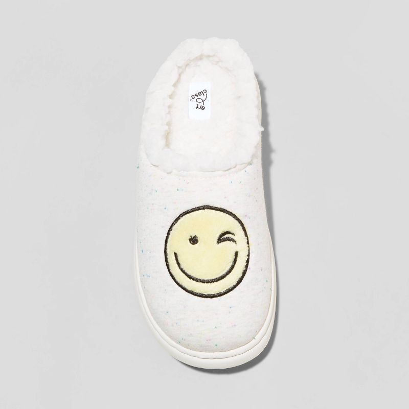 Kids' Percy Wink Smiley Face Clog Slippers - art class™ | Target