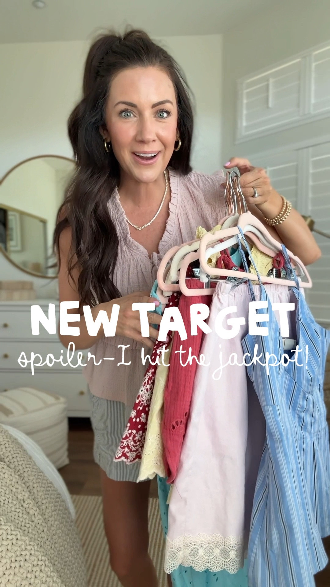 I hit the jackpot at target lately!! Loving all these sets with the cutest details 😍 perfect for spring + summer! 
.
.
SIZING-
Red eyelet top -extra small
Red eyelet skort-small
Old Navy eyelet jeans -2 regular
Eyelet sandals -run tts
Black and light pink tank tops -small
Pink skirt-xs, runs big!
Striped shorts -xs
Striped tank -small
Gauzy tie strap tank -small 
Gauzy shorts-small
Yellow eyelet top-xs
Yellow eyelet  skort-small
Eyelet tee-xs
Gingham shorts-small
.
.
#targetstyle target spring haul, target matching sets

#LTKmomlife #LTKootd #LTKSeasonal