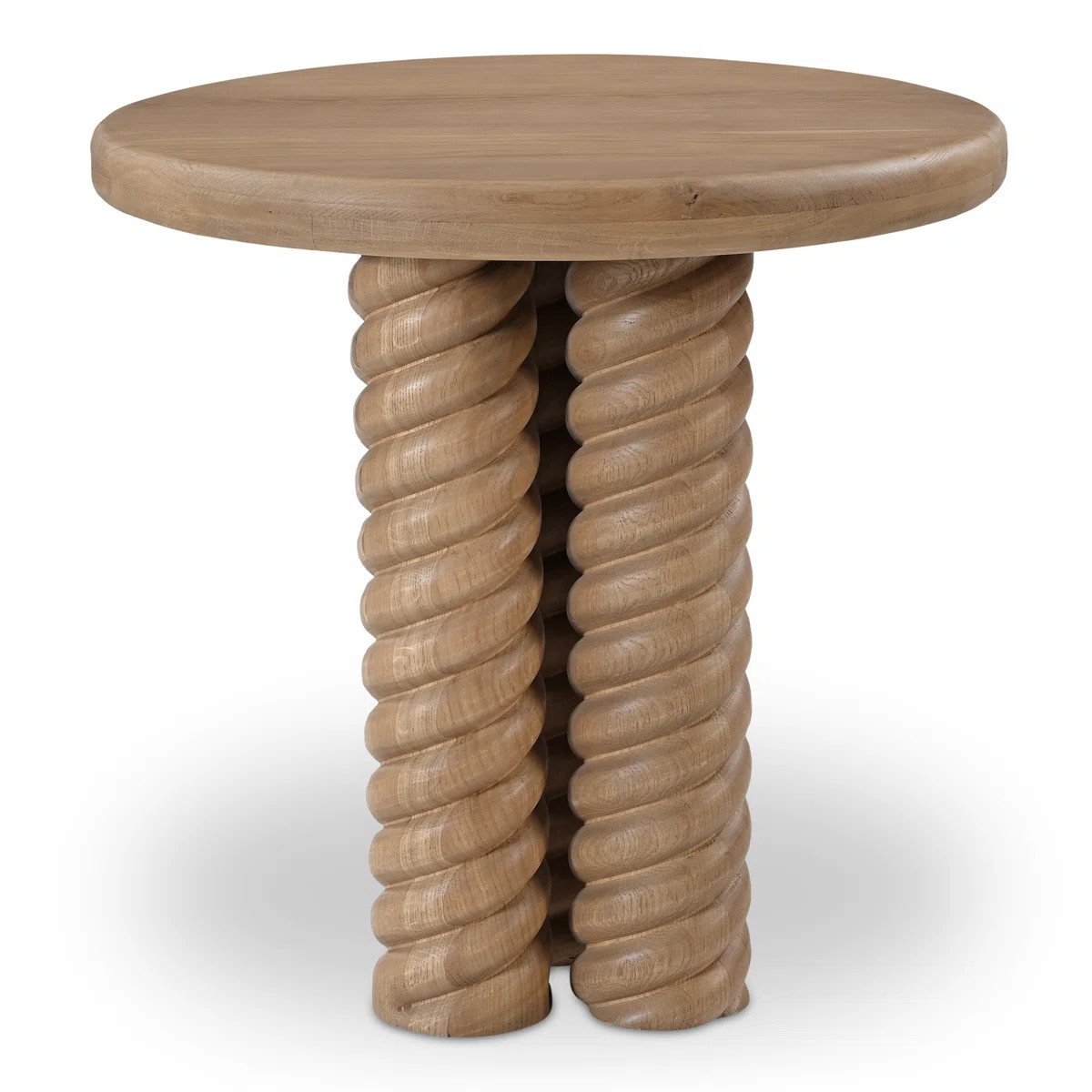 Treccia Side Table Oak | Wayfair North America
