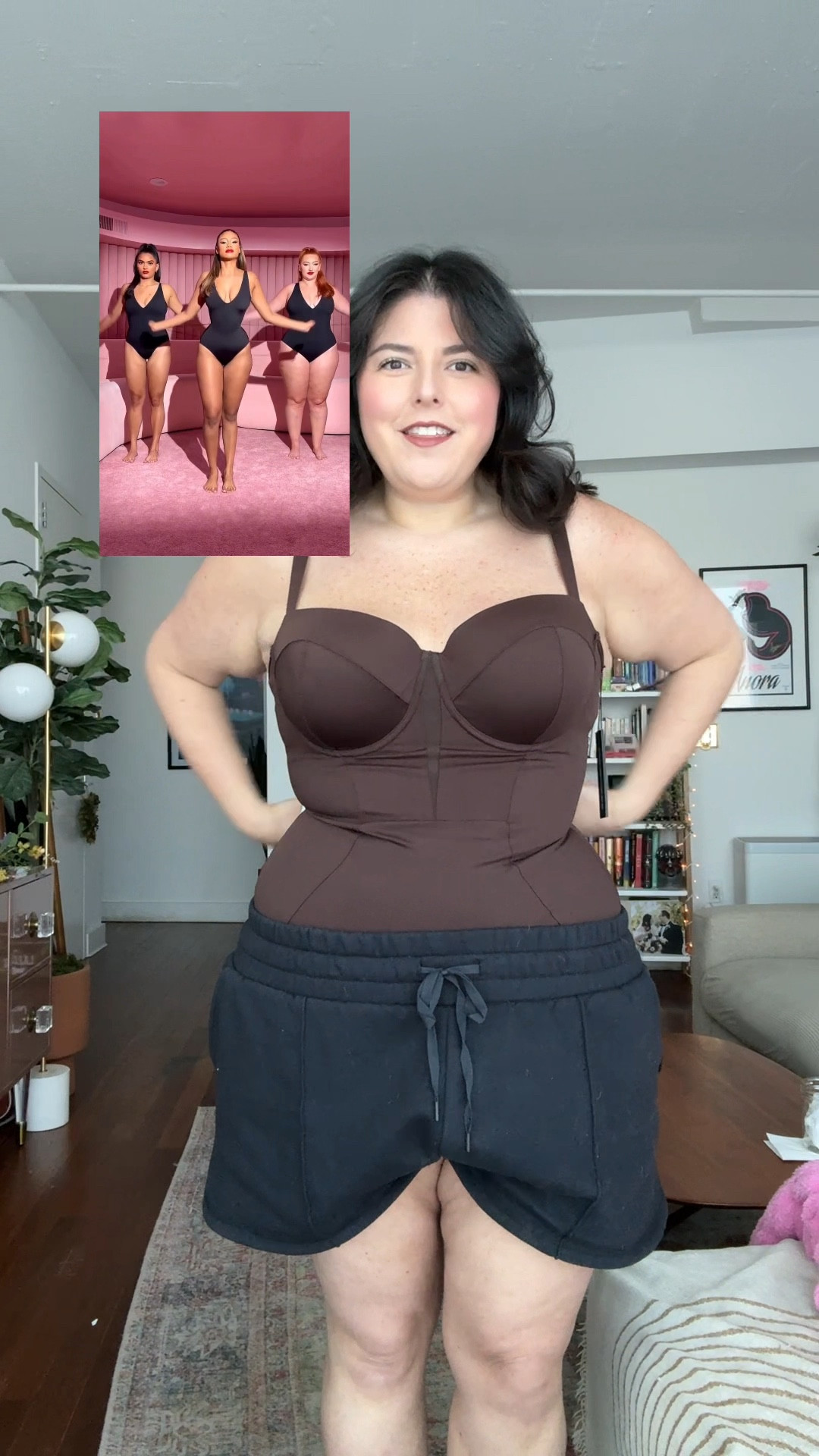 Finally tried the TA3 bodysuit and I love it! I will say, my body proportions are different than the average person, so I had to size up to a XXL because my hips are so big. I also had to switch from a D cup to the bigger one because I have too much fat on the side of my breasts, and I needed more cup room to push it in. So I’m not giving the ultimate cleavage look! But still snatched and sexy  

#LTKPlusSize #LTKootd #LTKValentine