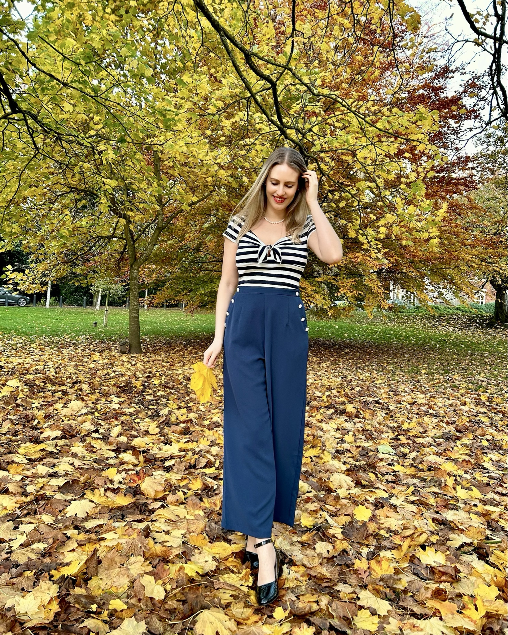 Beautiful golden Autumn 🍁💛 

1950s style jumpsuit by @retrostage_official @retrostage.fr @retrostagede AD 

#retrostage #fashionblogger #fashionstyle #styleinspiration #outfitinspiration #fashion #style #autumn #autumnfashion #autumnstyle #autumnvibes #vintage #vintagefashion #vintagestyle #vintageaesthetic #vintageoutfit #parisian #parisianstyle #retro #retrodress #retrofashion #nature #自然 #时尚

#LTKuk #LTKautumn #LTKstyletip